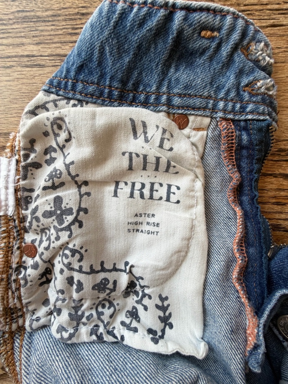 Free People Aster Wide-Leg Women’s Jeans - Picture 7 of 12
